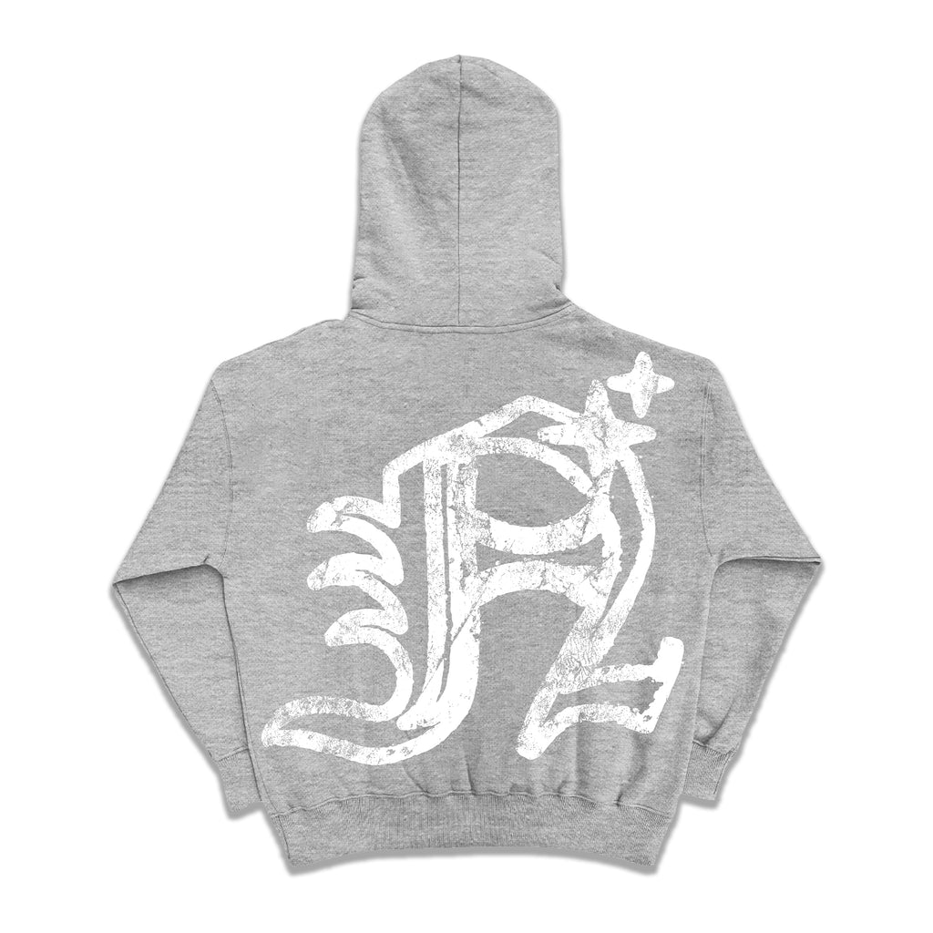 NW ZIP UP HOODIE (ASH GREY)